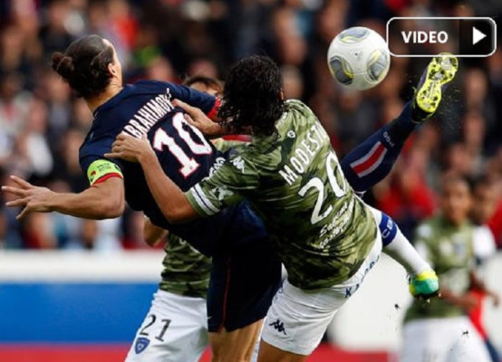 VIDEO: El golazo de escorpión de Zlatan Ibrahimovic