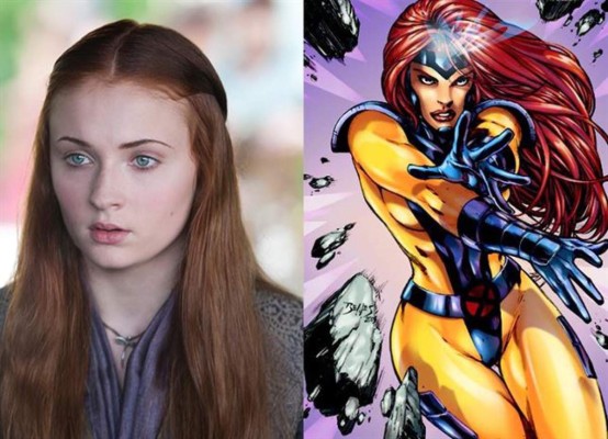 Turner encarnará a Jean gray en x Men