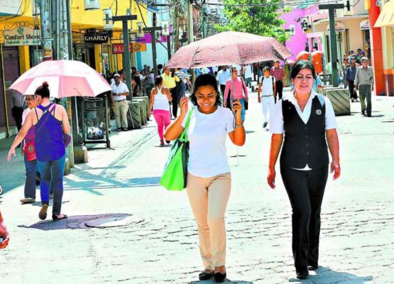 Temperaturas de hasta 40 grados experimentarán hondureños este lunes