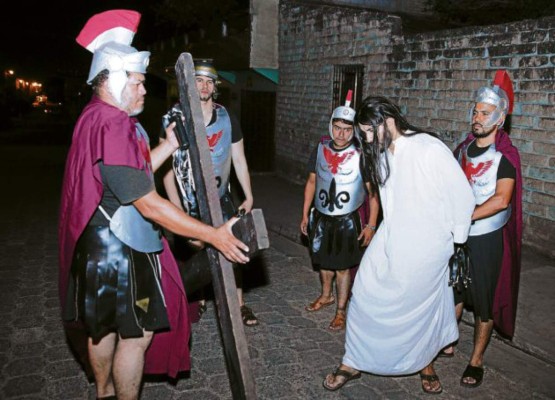 Jóvenes protagonizarán 'el Mártir del Gólgota”