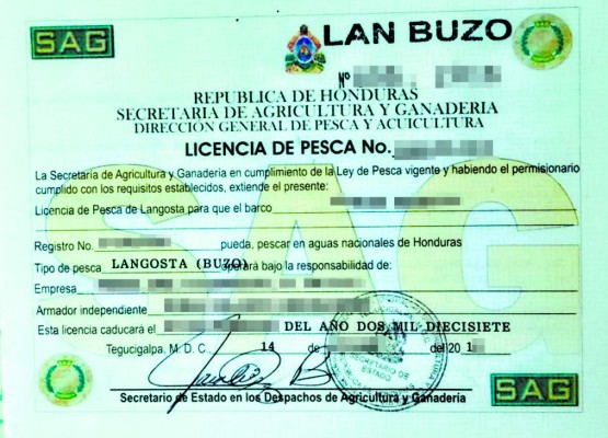 Sobornos y regalías en tráfico de licencias en la Dirección General de Pesca y Acuicultura