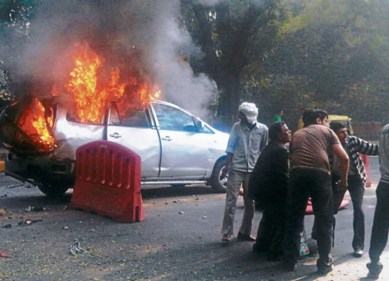 Ataques con bombas contra diplomáticos israelíes