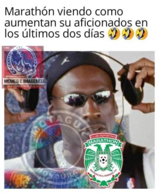 Con memes destrozan al Marathón por su derrota ante Olimpia