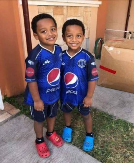 FOTOS: Así son José y Jaden, los gemelos de Boniek García que causan furor en el Houston Dynamo
