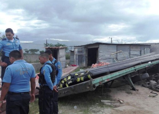 Recuperan millonario cargamento de material de construcción robado en la CA-5&nbsp;&nbsp;