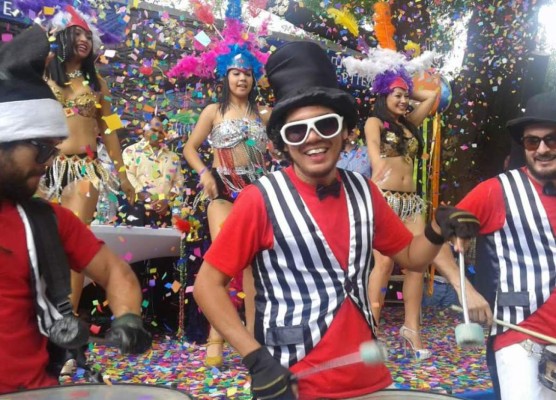 1.8 kilómetros de diversión para carnaval de Tegucigalpa