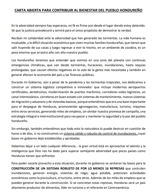 Carta. Parte 1.