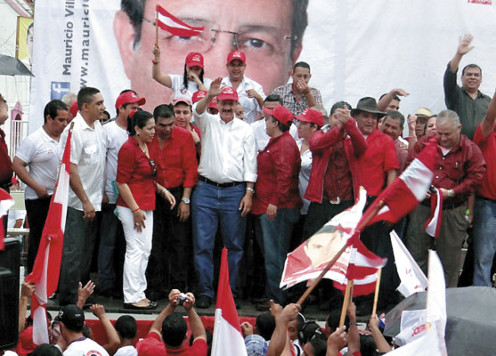 Villeda critica campañas hechas con dinero sucio