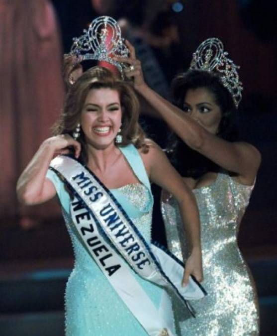 Así lucía Alicia Machado cuando fue Miss Universo en 1996 (FOTOS)