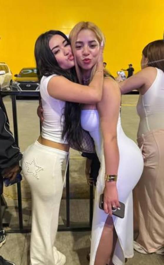 La bella hondureña que es pareja de tiktoker salvadoreño y estará en el estadio Morazán
