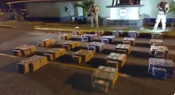 Oculta en chatarra para reciclaje, así fue detectada en Panamá la droga proveniente de Honduras (FOTOS)