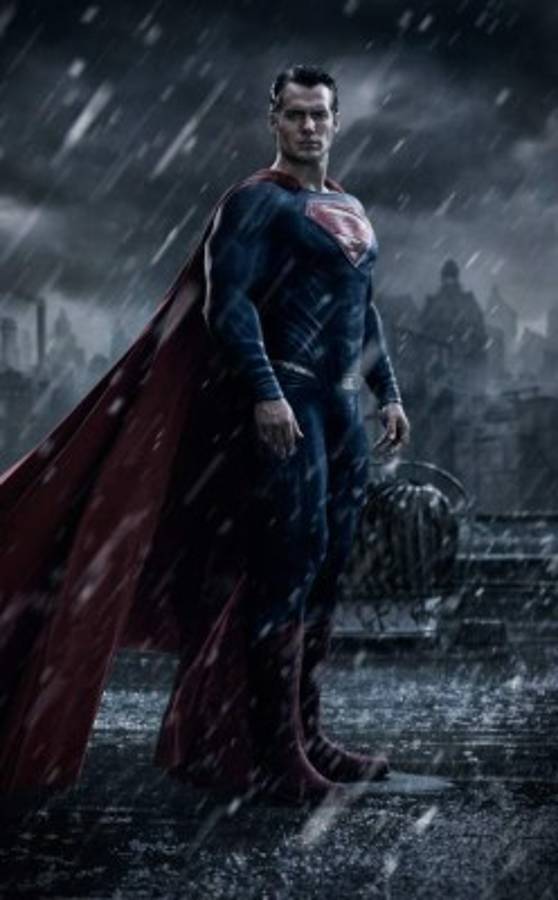 Cavill se muestra como superman