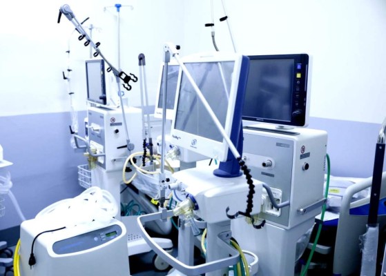 Así luce la moderna sala UCI para pacientes covid-19 en el San Felipe