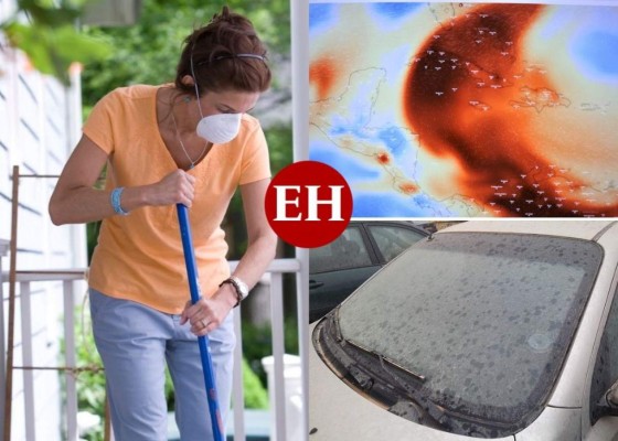 ¿Cómo protegerse de la ceniza volcánica que ingresará a Honduras?