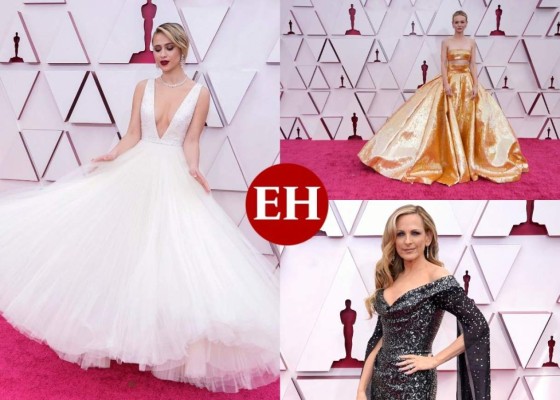 Glamour y belleza: Los mejor vestidos de los Oscar 2021