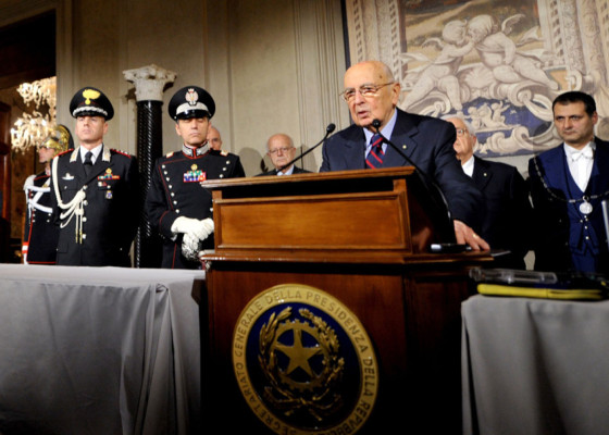 Presidente italiano disuelve Parlamento y convoca a elecciones