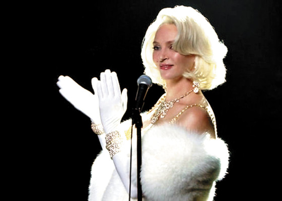 Uma Thurman encarna a Marilyn Monroe