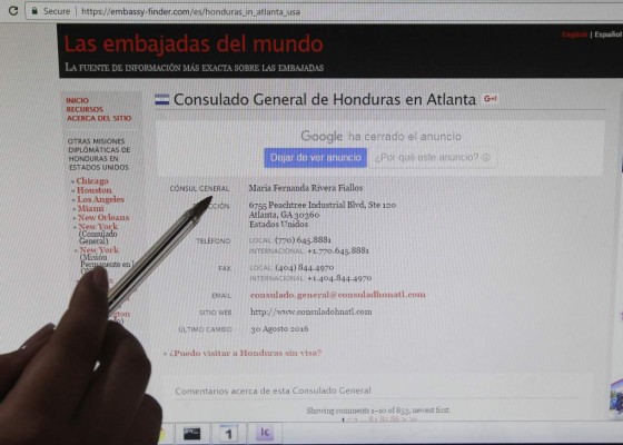 Hasta 900 dólares cobraban falsos cónsules a hondureños en Estados Unidos
