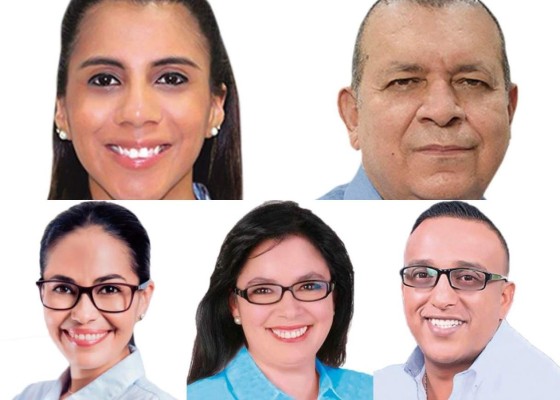 Candidatos a diputados que ganaron en Francisco Morazán