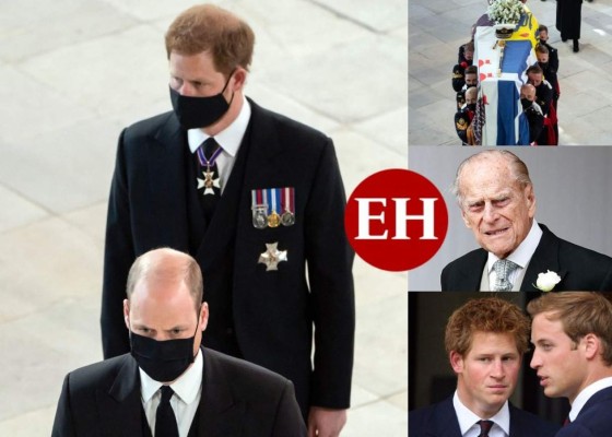 Dos horas: ¿Qué hablaron Guillermo y Harry luego del funeral de Felipe?