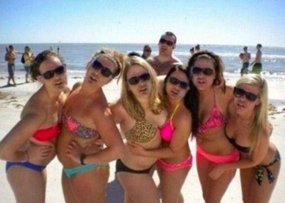 La foto de un grupo de chicas en bikini que es furor en las redes: Mira por qué&nbsp;&nbsp;