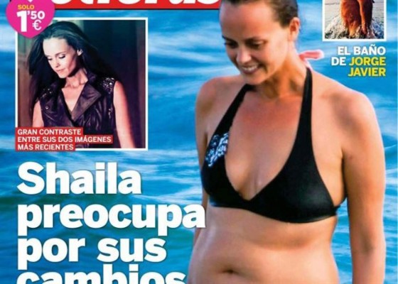 Shaila Dúrcal y sus radicales cambios de peso
