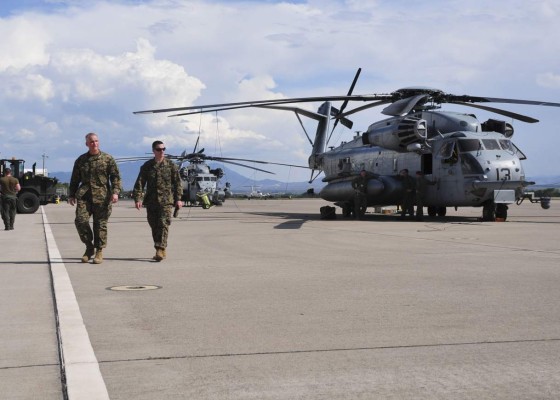 Marines de EE UU impulsan obras en Gracias a Dios