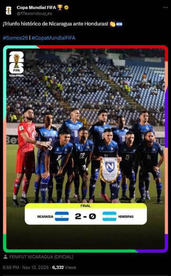 Lo que dicen los medios tras derrota de Honduras ante Nicaragua; señalan el culpable