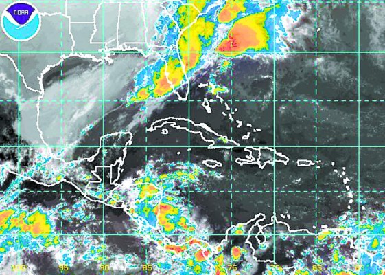 Frente frío débil ingresa a Honduras