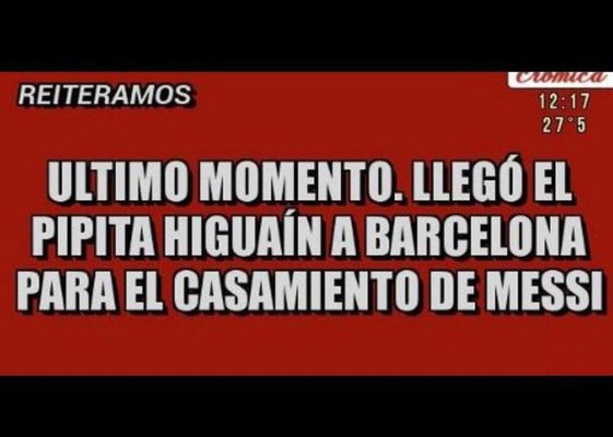 Memes de la boda de Messi y Antonella en Argentina