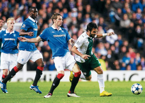 Hasta la cuarta división mandan al Rangers