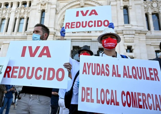 Restaurantes y discotecas en España piden 'socorro' por el coronavirus (FOTOS)&nbsp;&nbsp;