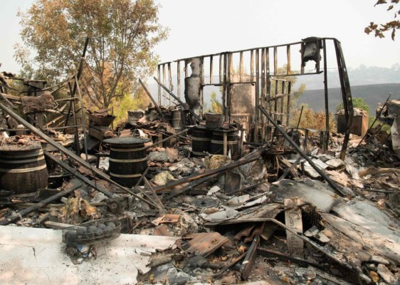 Desolación y llanto: las dramáticas fotos de los incendios en California  