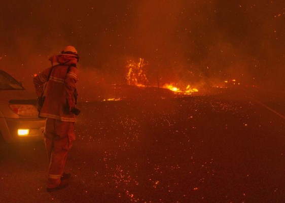 Personas atrapadas, evacuaciones y destrozos por incendios en California (FOTOS)  