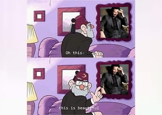 Keanu Reeves cumplió años y sus fans lo celebraron con memes&nbsp;&nbsp;