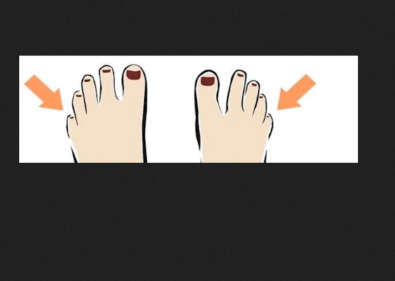 10 tipos de pie y lo que dicen sobre tu personalidad ¡Toma nota!