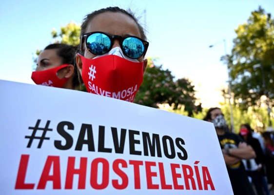 Restaurantes y discotecas en España piden 'socorro' por el coronavirus (FOTOS)&nbsp;&nbsp;