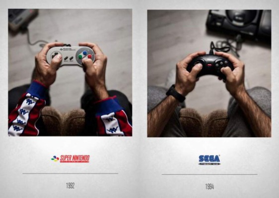 Así evolucionaron los controles de videojuegos en 30 años