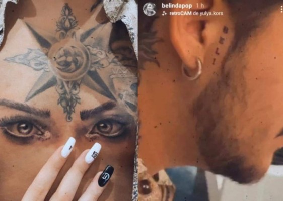La 'maldición' de tatuarse por amor a Belinda (FOTOS)