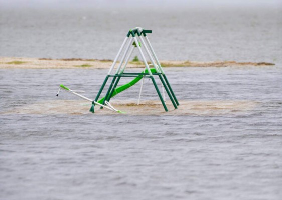Imágenes de la llegada del huracán Sally a Gulf Shores, Alabama&nbsp;&nbsp;