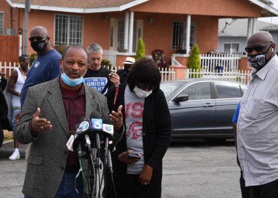 Protestas en Los Ángeles tras muerte de afroamericano a manos de la policía&nbsp;&nbsp;