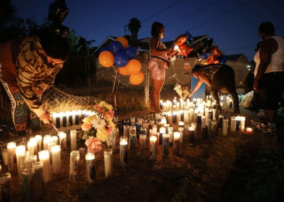 Protestas en Los Ángeles tras muerte de afroamericano a manos de la policía&nbsp;&nbsp;