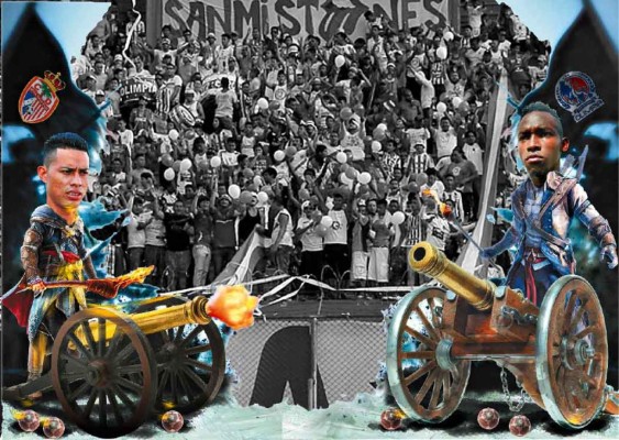 Olimpia con media copa en la mano, venció 2-1 a la Real Sociedad con goles de Alex y Costly