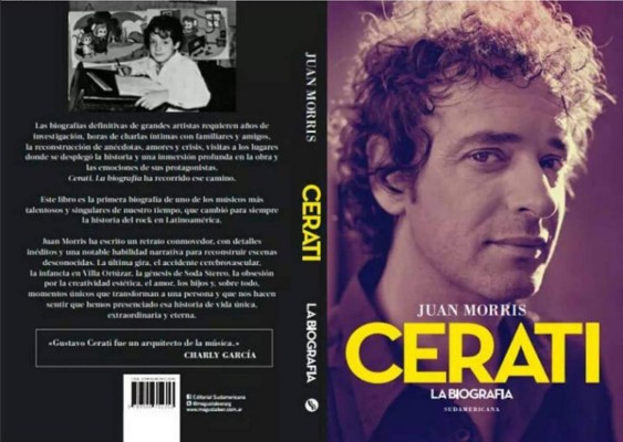 Hijo de cerati desmiente libro