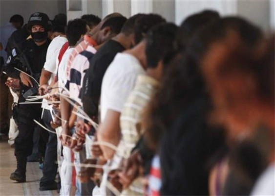 Capturan a 333 pandilleros durante megaoperativo en El Salvador&nbsp;
