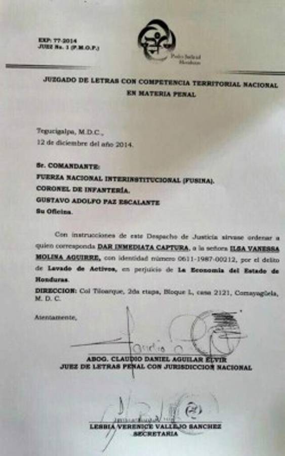 Honduras: Esposa y amante de José Zelaya se verán las caras en prisión