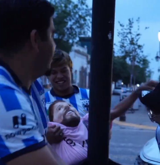 Messi es ‘golpeado’ en México y así fue visto Beckham antes del Monterrey-Inter Miami