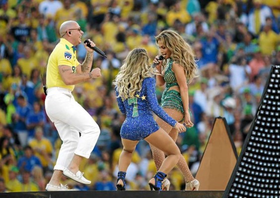 JLo brilló en la inauguración del mundial
