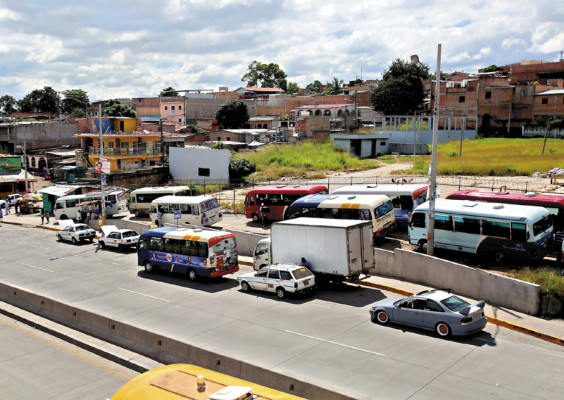 Distrito Central posee el peor sistema de transporte del istmo