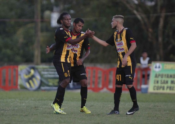 Gimnastico clasificó con goleada ante el Marcala